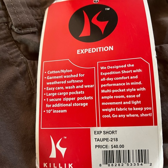 NWT Killik Expedition Shorts - Picture 4 of 4